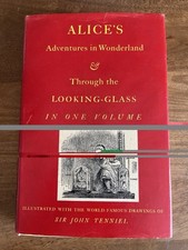 Alice’s Adventures in Wonderland & Through the Looking Glass Heritage Press DJ picture