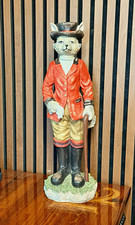 Vintage Rare Tally-Ho Equestrian Fox Hunt Statue picture