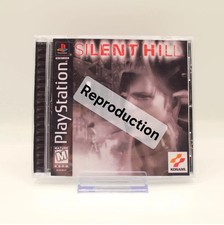 Silent Hill PS1 Replacement Case (Black Label) - NO GAME + NO MANUAL Inlcuded picture