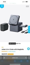 New Anker 3-in-1 Cube Magnetic Charger AKY1811JA1 picture