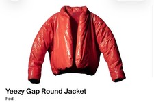 YEEZY X GAP Round Jacket RED Size Medium New picture