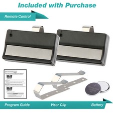 2 For 61LM LIFTMASTER SEARS garage door gate opener car visor remote 750CB 753CB picture