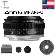 US TTArtisan 25mm F2 Wide Angle APS-C MF Portrait Lens For FUJIFILM X-Mount X-A1 picture