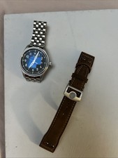 22mm Leather Watch Band Strap For IWC Big Pilot Mark Spitfire TOP GUN Bracelet picture