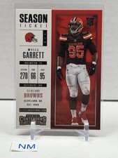 2017 Panini Contenders - Season Ticket Myles Garrett #44 (RC) picture