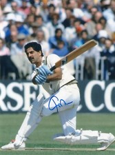 5x7 Original Autographed Photo of Indian Cricketer Krishnamachari Srikkanth picture