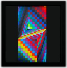 Victor Vasarely- Heliogravure Print 