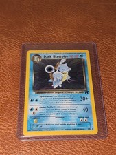 Pokemon Unlimited Edition Team Rocket Holo Dark Blastoise  382  VLPNM picture