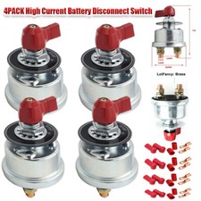 4X300A12V High Current Master Battery Disconnect Switch Heavy Duty Power Cut Off picture