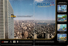 Midway Rush 2 Extreme Racing USA Vintage 1998 N64 2-Page Magazine Ad picture