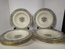 10 Lenox Autumn Rimmed Soup Pasta Bowls 8 3/8