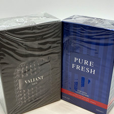 2 boxes of  Men’s Perfume Valiant & pure Fresh Spray 3.4 fl oz Pink Pepper picture
