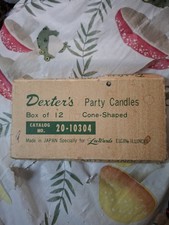 Vintage Dexter Party Candles RARE picture