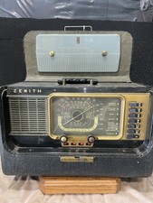 Vintage Zenith Trans-Oceanic H500 Portable Shortwave Tube Radio picture
