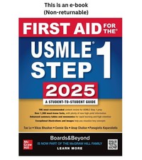Tao Le First Aid for the USMLE Step 1 2025 2025 picture