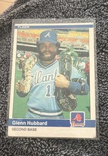 1984 Fleer - Glenn Hubbard #182 picture