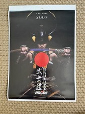 Official PRIDE FC Bushido 2007 Calendar, 14 X 20, UFC, MMA, RIZIN picture