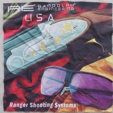 Randolph Engineering Ranger Shooting Safety Glasses, Purple, 2 Extra Lens + Case picture
