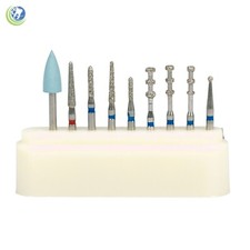 Dental Porcelain Veneers Preparation Polishing FG Diamond Burs Kit Set of 9 picture