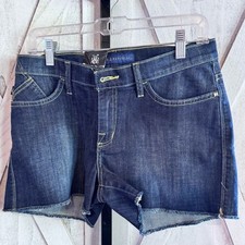 Rock & Republic Huntressed Denim Jean Shorts NWT picture