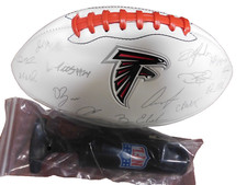 ATLANTA FALCONS FOOTBALL-602-93FAS-1-With Replica Signatures + Pump picture