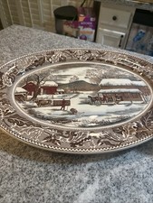 Vtg Johnson Bros Historic American Home 20