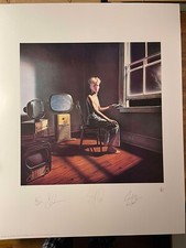 RUSH Power Windows Official Cover Art Print by Hugh Syme numbered edition w/COA picture