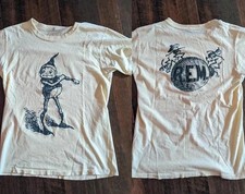 Hot R.E.M. REM 1982 White Double Sided Gift For Fans Unisex S-5XL Shirt NA1136 picture