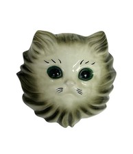 1950’s Kitsch Vintage Lefton Kitten Cat Anthropomorphic Wall Vase Pocket picture