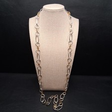 BRIGHTON Genevo Two Tone Link Necklace. 18.833 picture