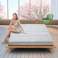 NAIZEA Japanese Traditional Tatami Mattress Mat Foldable Floor Straw Mat Yoga picture