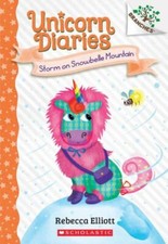 Storm on Snowbelle Mountain: A Branches Book (Unicorn Diaries 6) - VERY GOOD picture