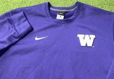 Nike Therma Fit Washington Huskies Dri-FIt Crewneck Pullover Men's XL NCAA picture