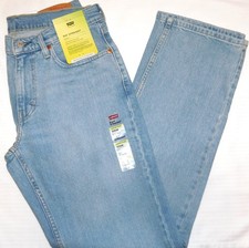 LEVIS 514 Straight Fit Jeans Stretch Sits Below Waist Flex Thornback Adv Lt Blue picture