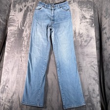 True Vintage Levi's Jeans Womens 27x32 Blue White Tab Big E Scovill 60s 70s USA picture