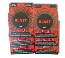 Original Blast Black Red Vibe Premium Energy Enhancement Performance Booster picture