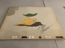 Land Before Time Movie Cel Don Bluth Signed Autographed picture