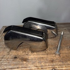Vintage Alfa Romeo Bertone GT GTV Junior Series 2 Bumper Guards -1 Bolt picture