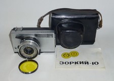 ZORKI-10 Soviet Russian KMZ Krasnogorsk 35mm RF Automatic camera +Manual picture
