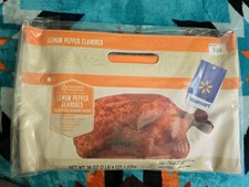 Viral Walmart Rotisserie Chicken Purse Lemon Pepper Hot Deli Bag Full Size NWT picture