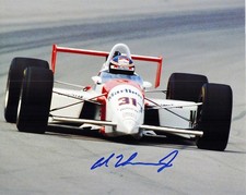 Al Unser Jr singed autographed 8x10 photo Indycar CART 2x Indianapolis 500 Win picture