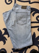 Bonobos Men's Jeans 34x32 Light Wash Blue Denim 5 Pocket picture