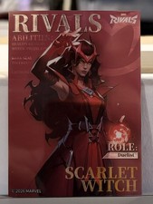 Scarlet Witch 2026 Marvel Rivals Eternal Glory Duelist Card No. MR-Z-10 picture