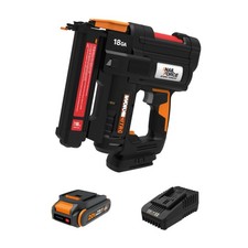 WX844L Worx Powershare Nitro 20V Cordless 18-Gauge Narrow Crown Staple Gun-CR picture