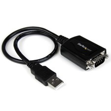 Startech Icusb2321X 1Pt Usb To Serial Rs232 Adapter Db9 Converter Cable picture
