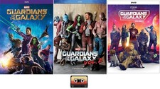 Marvel's GUARDIANS OF THE GALAXY One 1 Two 2 Three 3 Complete 3 DVD Set New picture