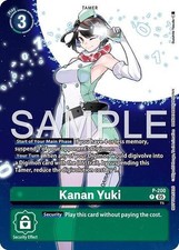 Kanan Yuki Alternate Art Foil - P-200 NM - Digimon TCG picture