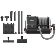 Giraffe Tools Wet Dry Vacuum Cleaner with 30FT Retractable Hose Wall-mounted USA picture
