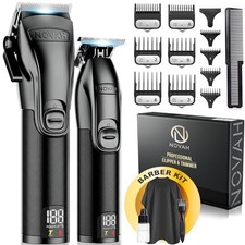 Novah Professional Hair Clippers for Men, Professional Barber Clippers and Tr... picture