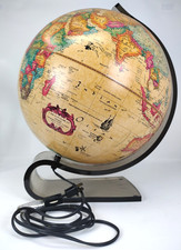 Vintage 1986 Scan-Globe A/S Light Up 12
